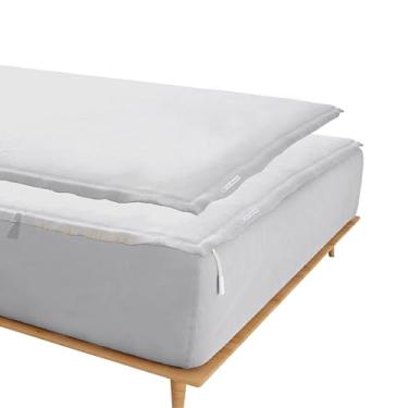 Imagem de Lençóis de algodão Queen com zíper tamanho Queen - Inclui 2 lençóis com zíper e 1 lençol com elástico - bolsos profundos de 30,5 cm não saem - Lençol de algodão 600 fios - cinza prateado