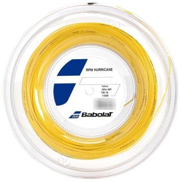 Imagem de Corda Babolat RPM Hurricane 16L 1.30mm Amarela - Set Individual-Unissex