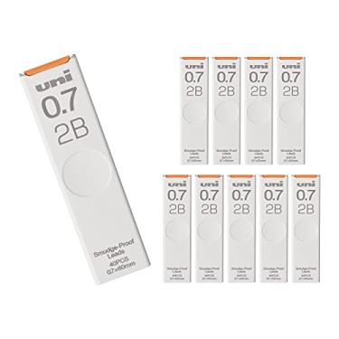 Imagem de Lapiseira Mitsubishi Pencil Uni, 0,7 2B, 10 unidades Hako ULS07402B