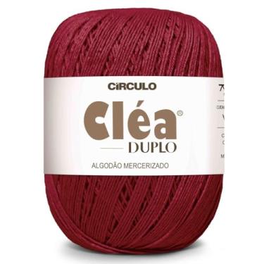 Imagem de Fio Linha Clea Duplo 508m Círculo 150g Ideal Crochê E Tricô (3635 - PAIXÃO)