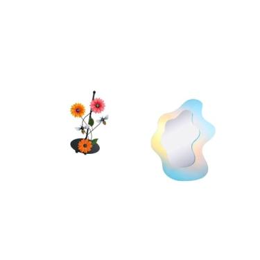 Imagem de Fenteer Porta-lenços de Acrílico com Design Ondulado Espelhado, Dispensador Vertical Antiderrapante para Papel Toalha, Suporte Moderno E Decorativo para Banhe