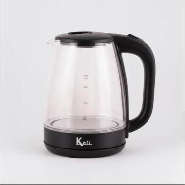 Imagem de Chaleira Elétrica Koti Modelo Acqua 1,8L 220/110V Jarra de Vidro Glass