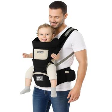 Imagem de Canguru Para Bebê Ergonômico 20KG Premium 12 Posições 4 Em 1 - Confortável Seguro Ajustável Para Transporte De Criança
