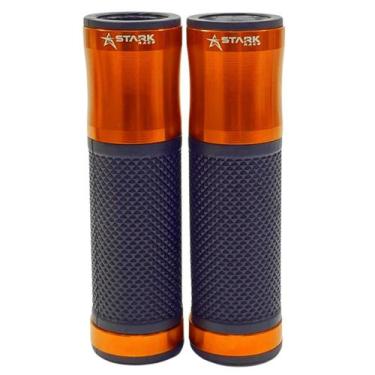 Imagem de Manopla Stark Race V2 Universal Moto Motocicleta 22mm, Laranja