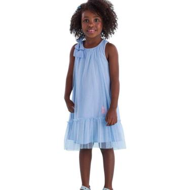 Imagem de VESTIDO INFANTIL AZUL MON SUCRÉ LEVE 3127104-Feminino