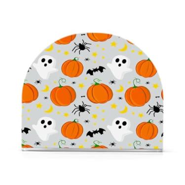 Imagem de Wassud Porta-guardanapos de acrílico Abóboras Dispensador de guardanapos de papel para mesa, cozinha, sala de jantar, bancada 1 pacote (comporta 50-60 guardanapos)