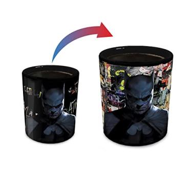 Imagem de Morphing Mugs DC Comics – Batman – Colagem de quadrinhos – Uma caneca de 473 ml sensível ao calor – Imagem completa revelada quando líquido quente é adicionado
