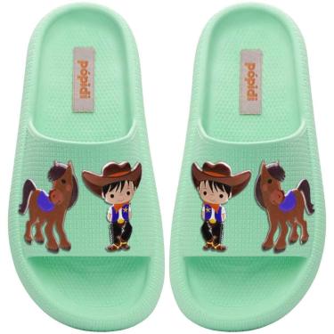 Imagem de Chinelo Slide Menino 25Ao40 Nuvem Infantil Cowboy 12.117-Masculino