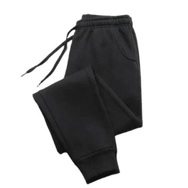 Imagem de Calça Jogger Masculina de Moletom - Casual, para Outono/Inverno, BR-G,