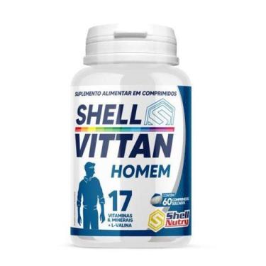 Imagem de Multivitamínico Shell Vittan Homem c/ 60 Cápsulas - SHELL NUTRY LTDA