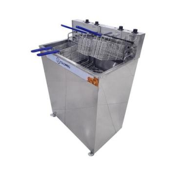 Imagem de Fritadeira Elétrica Industrial Água e Óleo JL Colombo 36 Litros 8.000+