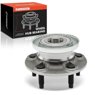 Imagem de A-Premium Rolamento de roda traseira e conjunto de cubo com anel ABS e 5 terminais compatíveis com Ford Taurus 1992-1998 e Mercury Sable 1993-2005 e Lincoln Continental 1993-2002