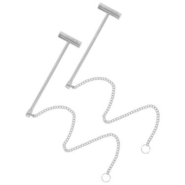 Imagem de Cabilock 2 peças disjuntor de vidro de emergência: martelo de ponto de chamada de incêndio de emergência - ferramenta de disjuntor de vidro de alta resistência para ativação rápida de alarme, uso de