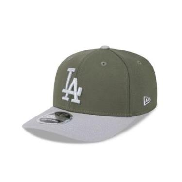 Imagem de BONE NEW ERA 9SEVENTY STRETCH SNAP LOS ANGELES DODGERS MLB VERDE-Masculino