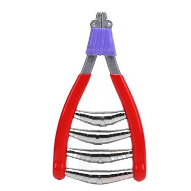 Imagem de RiToEasysports Máquina de Amarração de Tênis, Braçadeira de Partida de Badminton de Liga de Zinco Com 4 Molas e Design de Cabeça Larga para Ferramentas de Amarração de Raquete de Badminton de