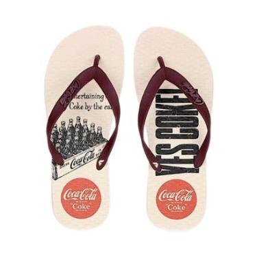 Imagem de Chinelo Coca Cola Yes Coke Masculino-Masculino