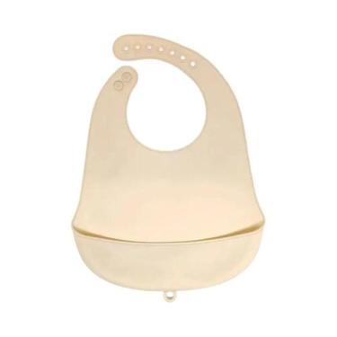 Imagem de Silicone bebê comendo babadores para crianças, Toalha babando, Imperme