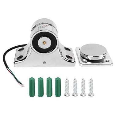 Imagem de LiebeWH Suporte de Porta Eletromagnético de Liga de Zinco, Sucção de 55 Kg, Rolha de Porta de Segurança contra Incêndio para Uso Doméstico e de Escritório