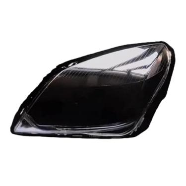 Imagem de Compatível com Opel Astra 2004 2005 2006 2007 2008 2009 2010 Lente do farol do carro Tampa do farol de vidro Substituição do abajur dianteiro Auto Shell(1 Pcs Left Side)
