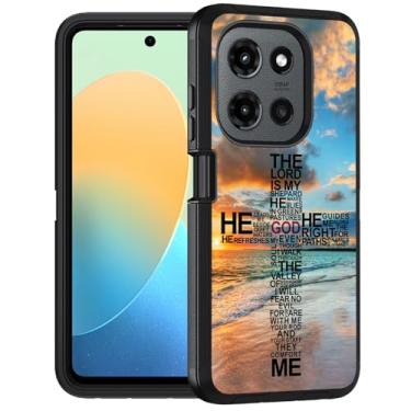 Imagem de FQTBCEARI Capa projetada para Moto G Stylus 5G 2025, capa protetora de corpo inteiro à prova de choque com 3 camadas de grau militar para Motorola Moto G Stylus 5G 2025, cruz cristã de Deus Jesus