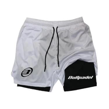 Imagem de Shorts Masculinos De Secagem Rápida E Respirável Para Padel, Tênis E B