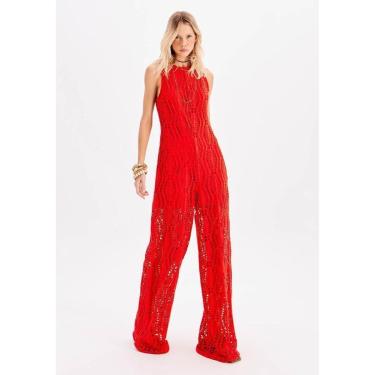 Imagem de Macacão longo Sem Mangas Amplo-Feminino