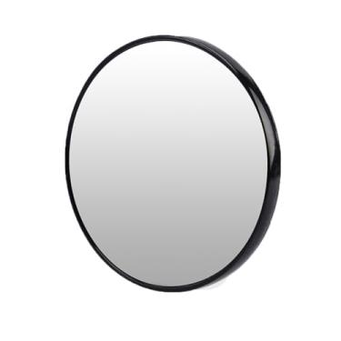 Imagem de Espelho de maquiagem feminino moderno portátil com ampliação de 15 x com ventosas para remoção de cravos de maquiagem