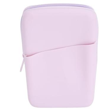 Imagem de Cryfokt Bolsa para Garrafa de água Resistente de Silicone, Alça Ajustável, Armazenamento Multifuncional para Esportes Ao Ar Livre, Roxo