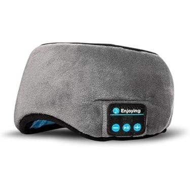 Imagem de Tapa Olho Máscara Dormir Fone De Ouvido Bluetooth Confortável