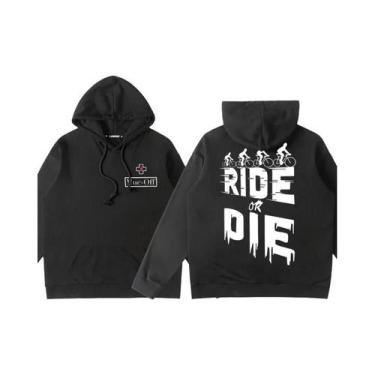 Imagem de Jaqueta De Ciclismo Com Capuz Para Homens, Suéter De Bicicleta Para Ou