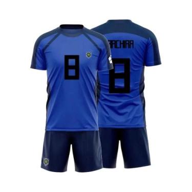 Imagem de Camiseta De Manga Curta Com Estampa De Futebol Futsal Anime Blue Lock 