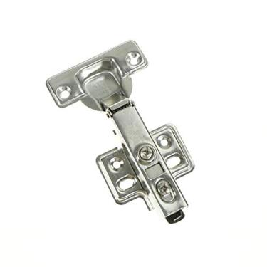 Imagem de Dobradiças hidráulicas de 35 mm de fechamento macio com sobreposição completa para armário e porta de cozinha, dobradiças embutidas, dobradiças embutidas