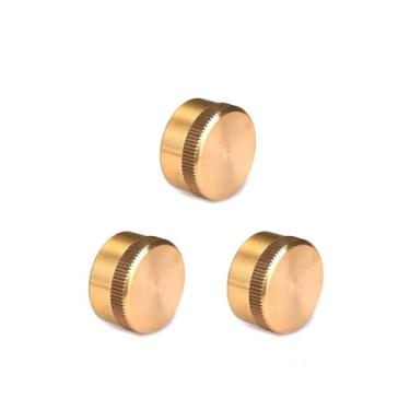 Imagem de Tampa de proteção fêmea UNF 2.5 cm-20 Encaixe de tubulação de latão para tanque de gás propano WWECCQIJ