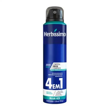 Imagem de Desodorante Aerosol Antitranspirante Blue Ice Herbíssimo 150ml