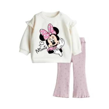 Imagem de Conjunto De Roupa Para Meninas Pequenas De Primavera E Outono 2 Peças 