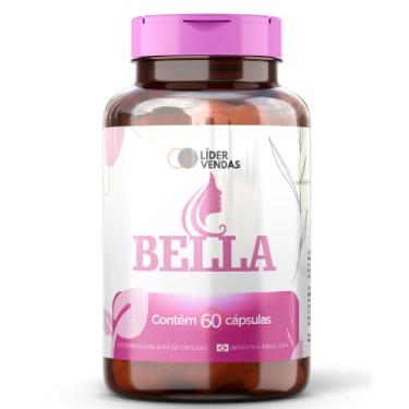Imagem de Bella 1000mg (1g) - Suplemento para Cabelo, Pele e Unhas com 60 Cápsulas - Complexo de Vitaminas e Minerais para Beleza e Vitalidade Feminina - Alta Concentração e Pureza - Vegano