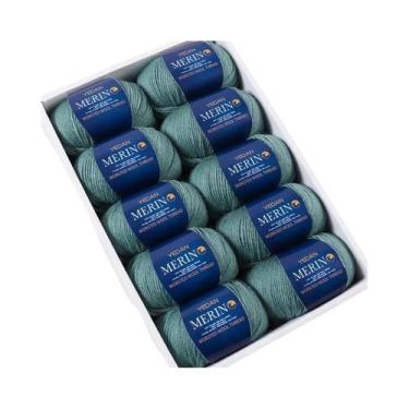 Imagem de Fio De Lã Fina De 500g Para Tricô Artesanal DIY Moda Outono Inverno Su