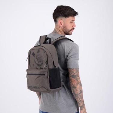 Imagem de Mochila Corinthians Esportiva Cinza, Único