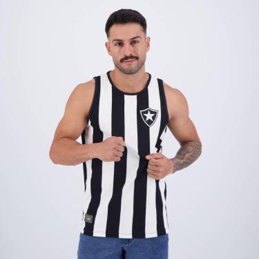 Imagem de Regata Botafogo Retro 1962 Home Listrada-Masculino