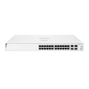 Imagem de Switch HPE Instant On 24p Gigabit CL4 PoE 4p SFP+ 370W 1930