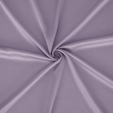 Imagem de VACVELT Tecido de algodão Tencel por jarda, 2 jardas x 248 cm de largura, tecido de pano lavanda macio e refrescante para vestidos, confecção de roupas, costura, acolchoamento, artesanato DIY