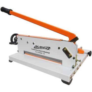 Imagem de Guilhotina Semi Industrial Marpax GEX 340 180 Corte 34cm Capacidade 18