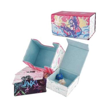 Imagem de Caixa De Armazenamento Para 100 Cartas Com Dupla Capa Para MTG TCG YGO