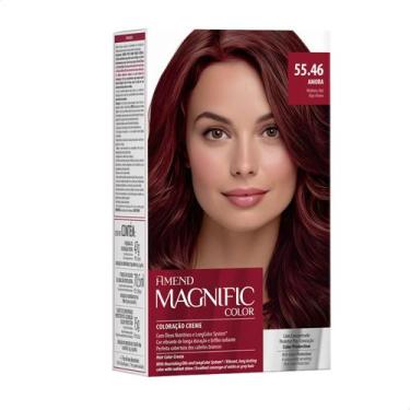 Imagem de Tinta de Cabelo Amend Magnific 55.46 Amora Profissional