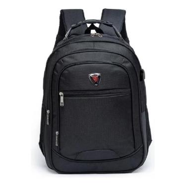 Imagem de Mochila Resistente Masculina Feminina Ótima Trabalho Viagem Cabo de aç