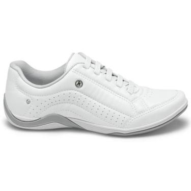 Imagem de Tênis Casual Feminino Kolosh Macio Conforto Palmilha Gel, Branco, 35
