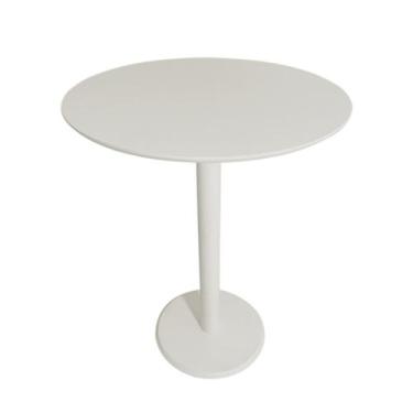 Imagem de Mesa Lateral Auxiliar Monopé De Laca 50 Cm - 3 Cores disponíveis - Árv