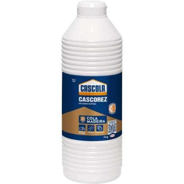 Imagem de Cola Branca Cascorez Secagem Rápida 1 kg Cascola OstenVonder