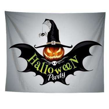 Imagem de Estética de sala de parede de festa de Halloween de tapeçaria 150x130c