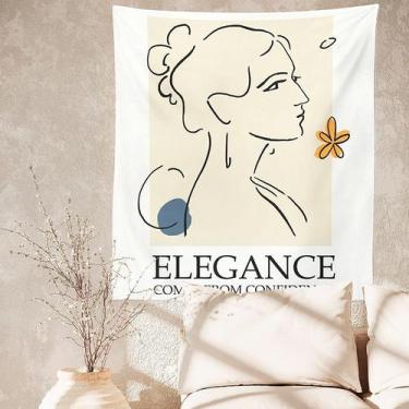 Imagem de Estética de sala de parede Tapestry Elegance Beauty 150x100cm - yiweis